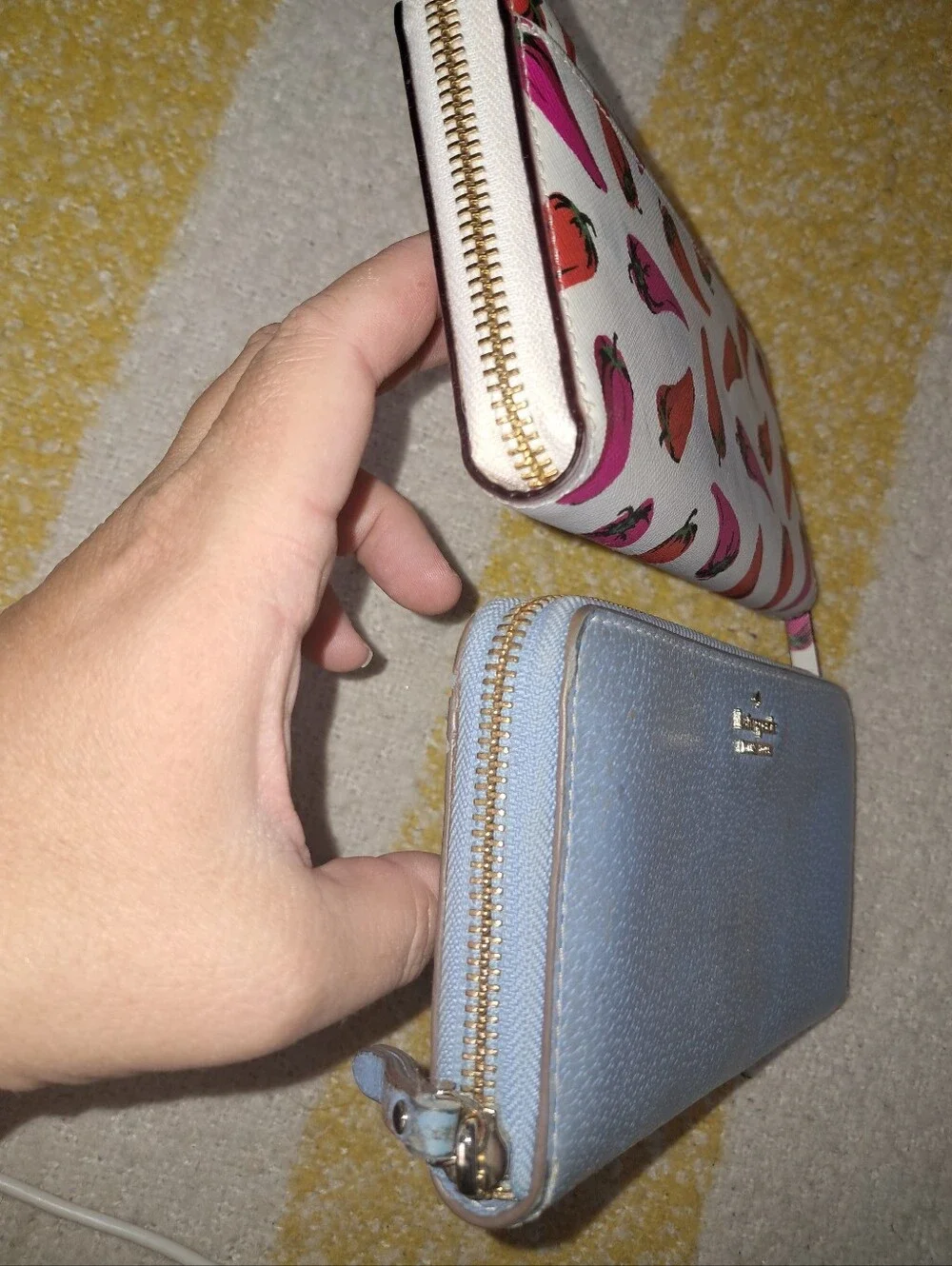 Lot of 2 Kate Spade brand wallets for rehab